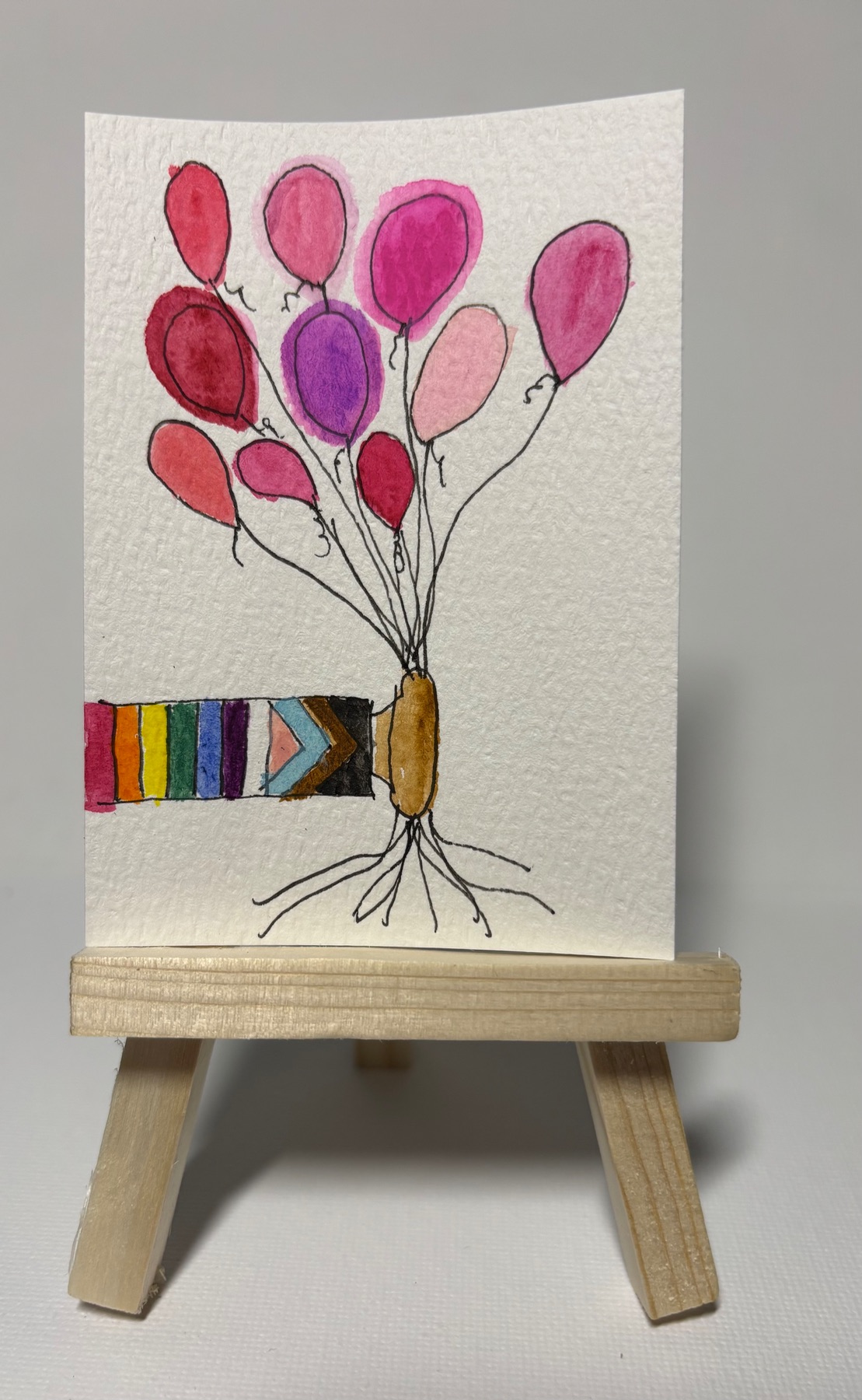 Boundless Pride aceo art card