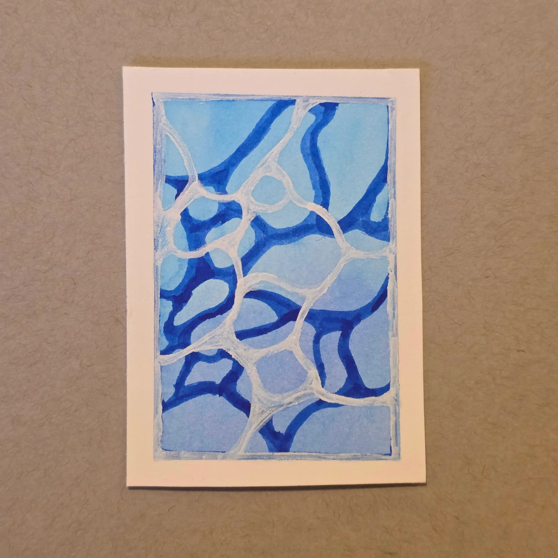afternoon - A Day at the Pool mini series aceo art card