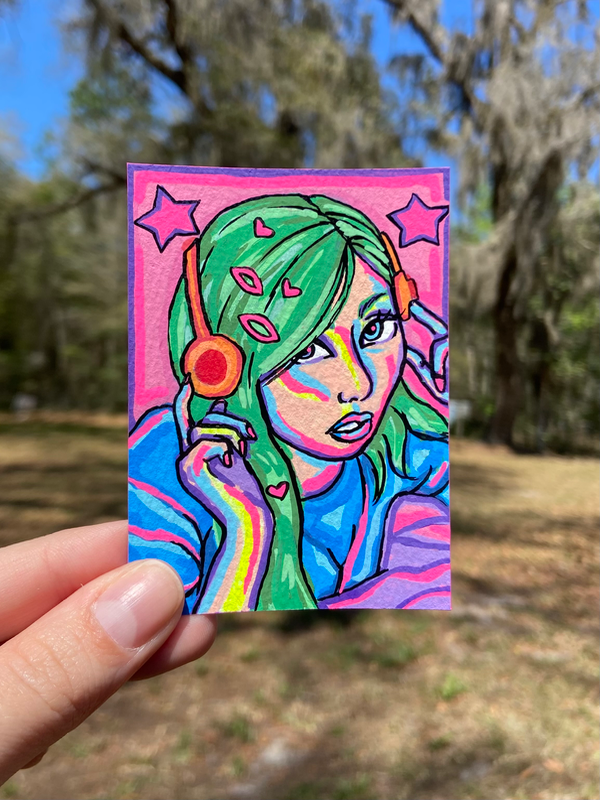 Collector aceo art card