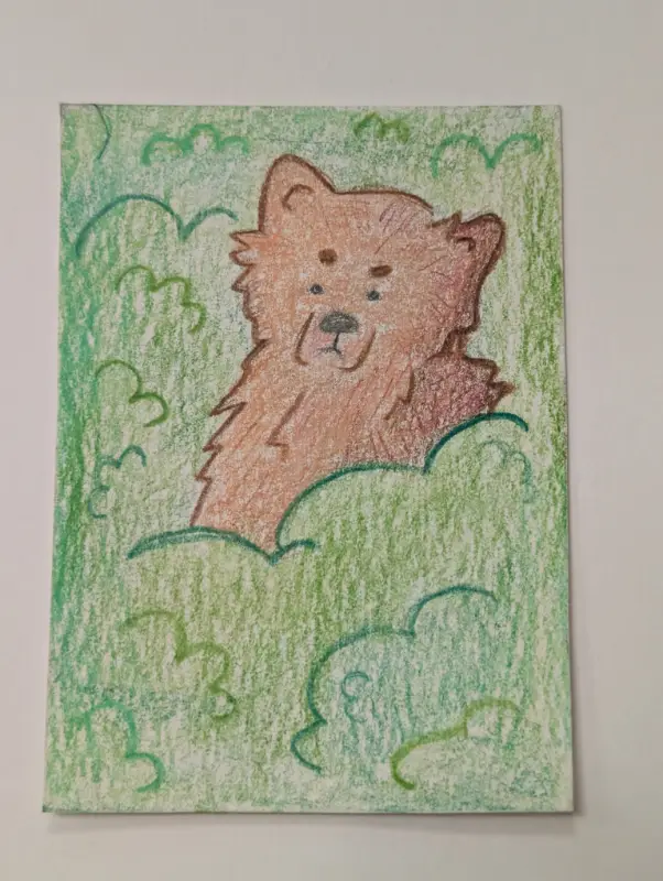 Hide'n'Seek aceo art card