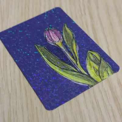 Out-Lined Out-Sider aceo art card thumbnail 2