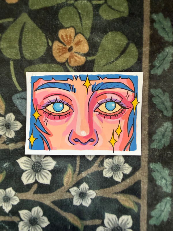 Sybil’s Eyes aceo art card