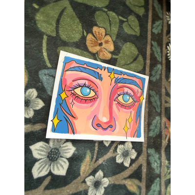 Sybil’s Eyes aceo art card thumbnail 2