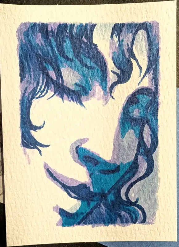 Daydream aceo art card