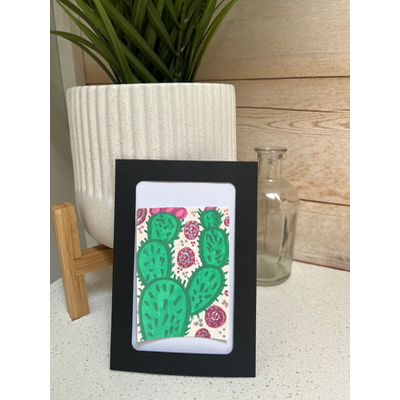 Cactus aceo art card thumbnail 1