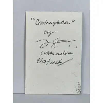 Contemplation aceo art card thumbnail 2