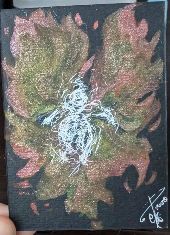 Wings of Fire aceo art card