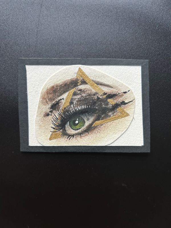 Eye Series #4 aceo art card
