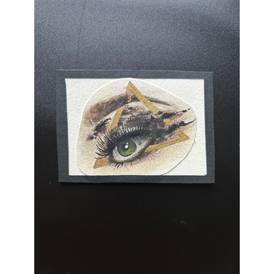 Eye Series #4 aceo art card thumbnail 1