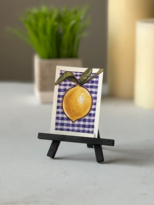 Lemon drop aceo art card thumbnail 1