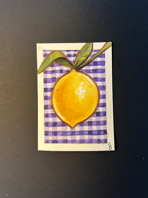 Lemon drop aceo art card thumbnail 2