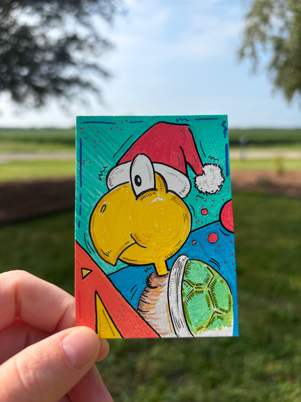 Koopa Kristmas aceo art card