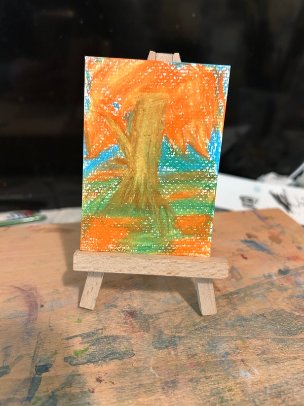 Fall aceo art card