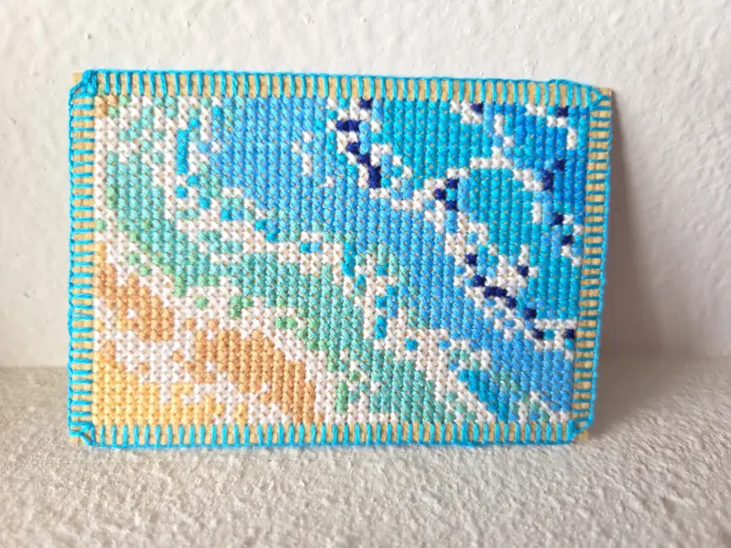 Shoreline aceo art card