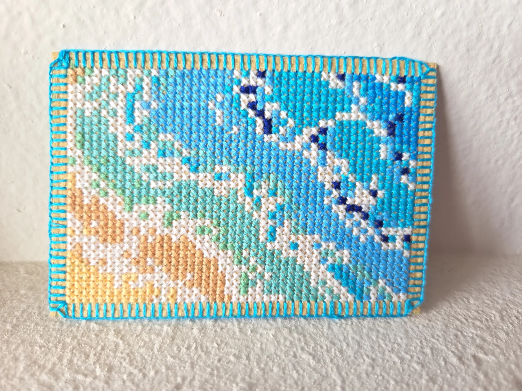 Shoreline aceo art card