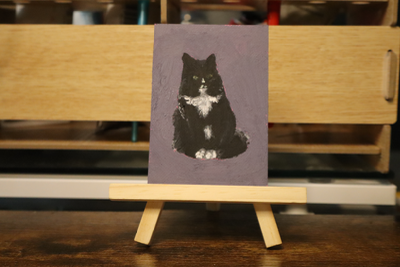 Flint aceo art card thumbnail 1