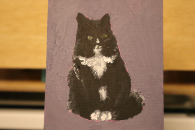 Flint aceo art card thumbnail 2