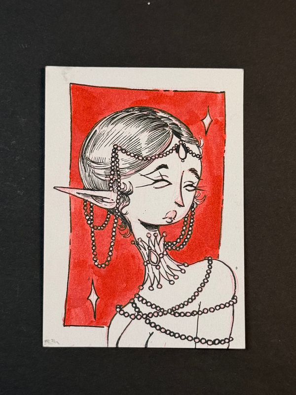 Estelle aceo art card