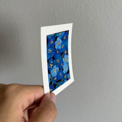 Original Floral ACEO | Botanical Houses #4/4 aceo art card thumbnail 2