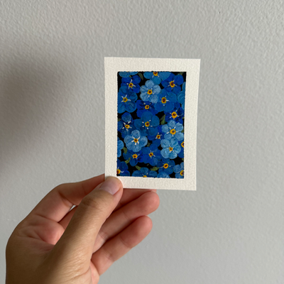 Original Floral ACEO | Botanical Houses #4/4 aceo art card thumbnail 1