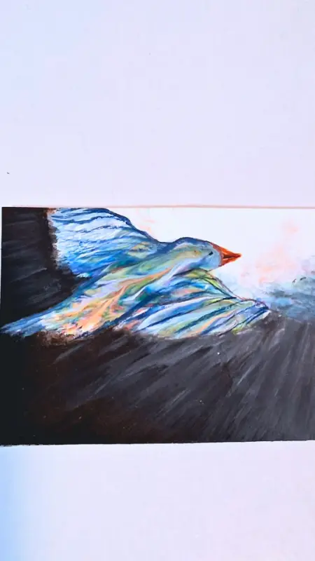 Into the Light aceo art card