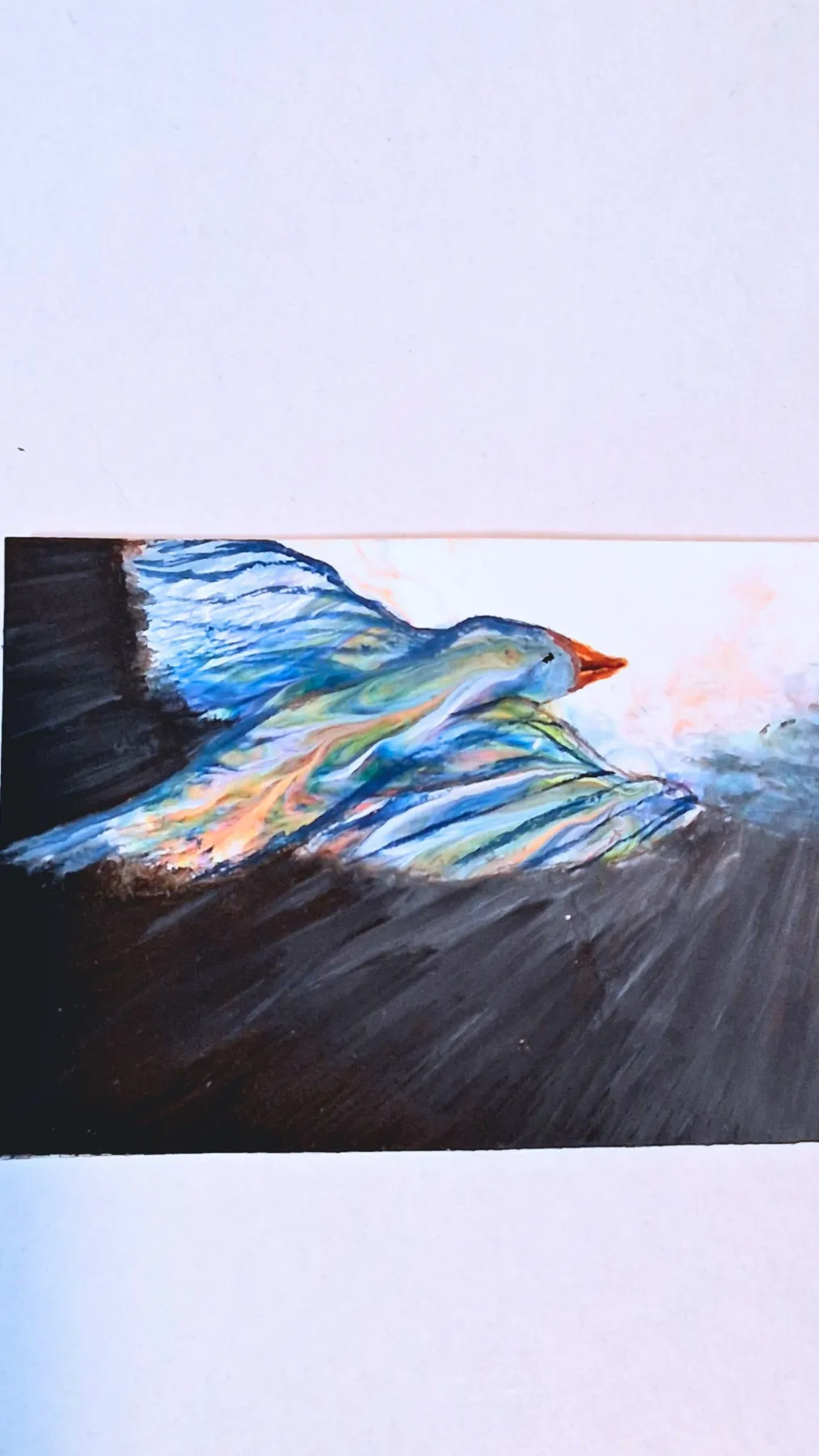 Into the Light aceo art card