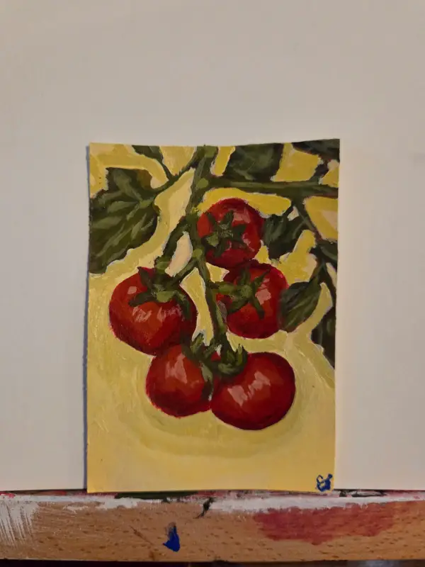 Ready to Pick aceo art card