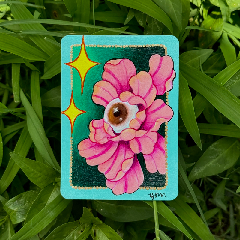 Seeing Stars aceo art card
