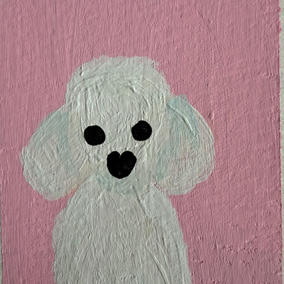 Original Dog ACEO | Little Companions #2/3 aceo art card thumbnail 3