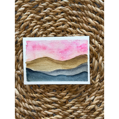 Painted Skies Volume 1&2 aceo art card thumbnail 2