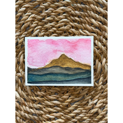 Painted Skies Volume 1&2 aceo art card thumbnail 1