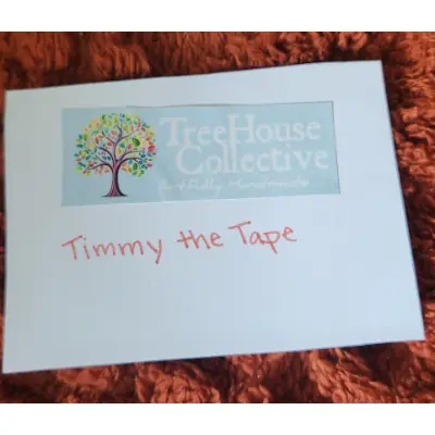 Timmy the Tape aceo art card thumbnail 2