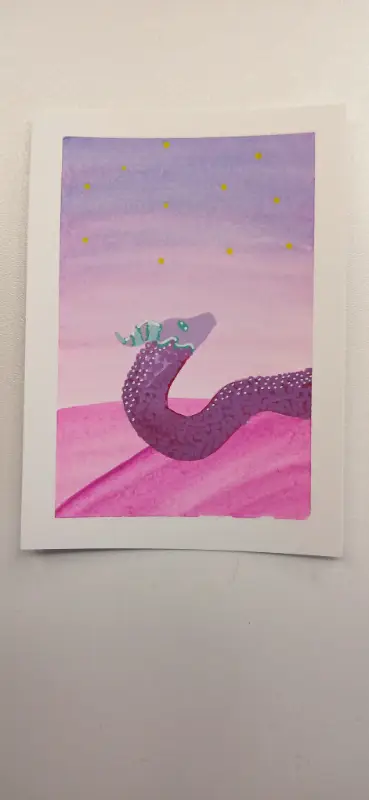 Twilight Peak aceo art card