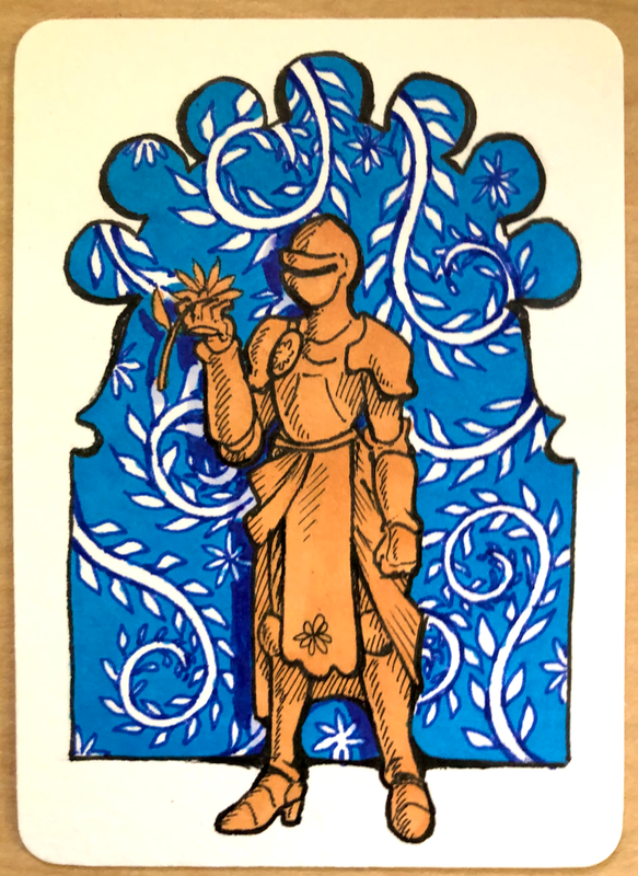 Connection aceo art card