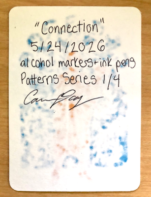 Connection aceo art card thumbnail 2