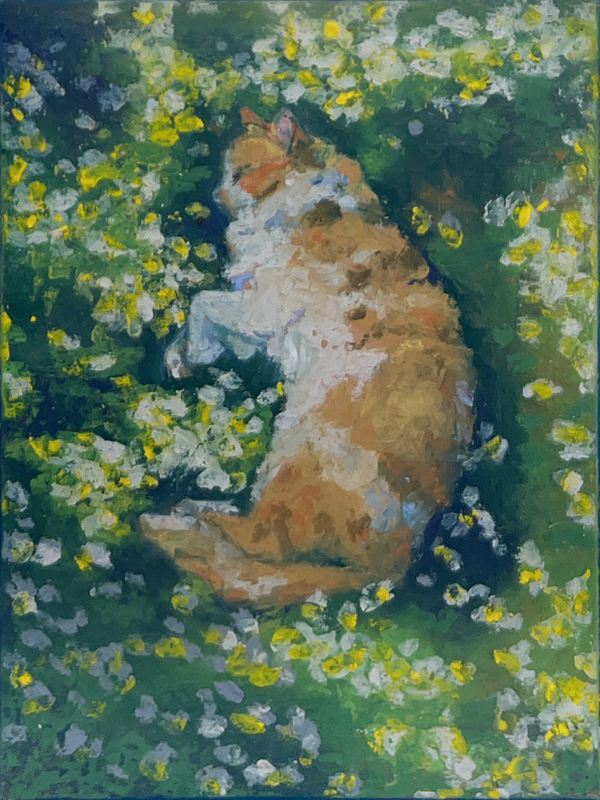 Nature Kitties 1/3 Set aceo art card