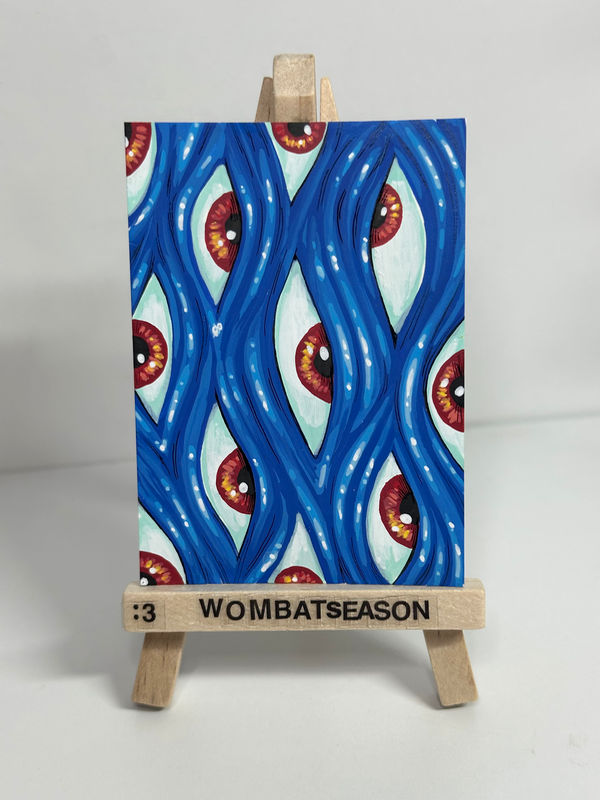 All Eyes On Me aceo art card