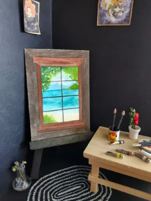 Window 7 aceo art card thumbnail 1