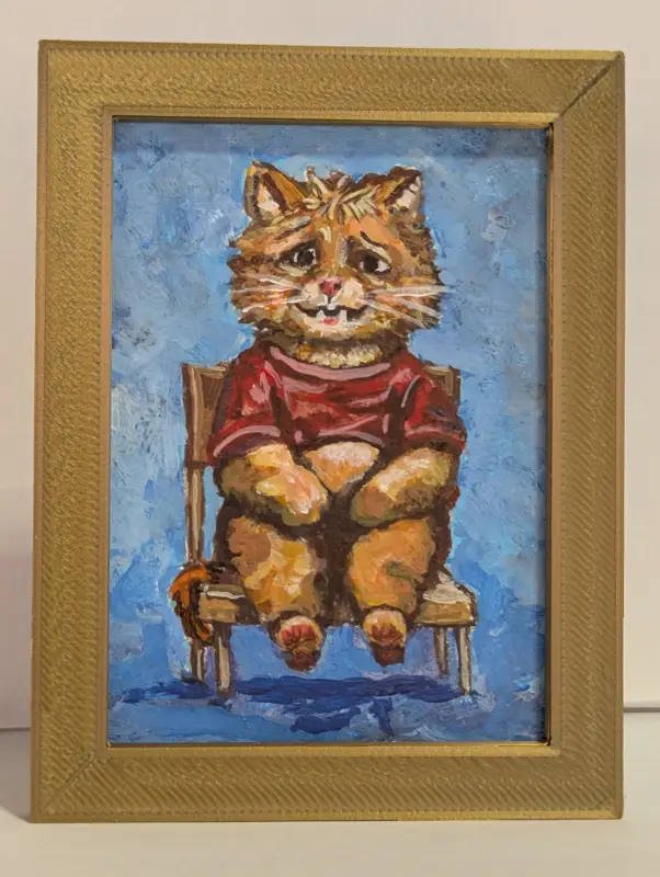 Penny – School Picture Day (Penny Moments) aceo art card