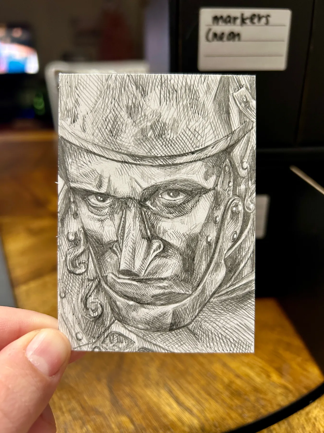 Heartless aceo art card