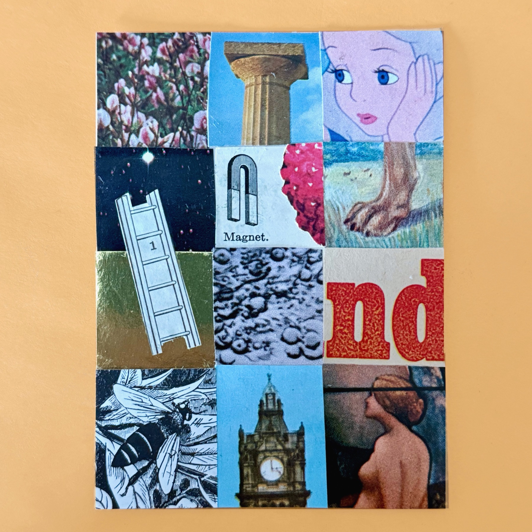 Convergence aceo art card