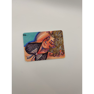 SSRI GLOW aceo art card thumbnail 1