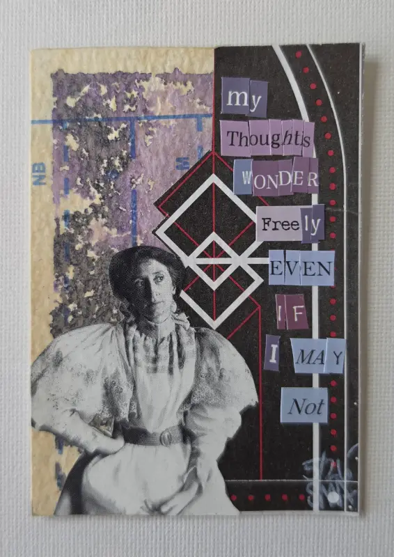 Even so, I wonder aceo art card