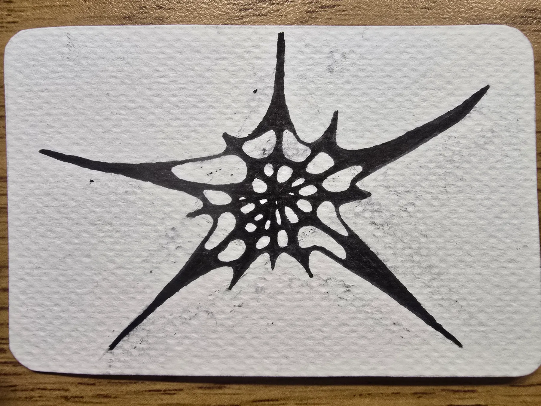 I AM A STAR aceo art card