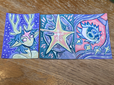 Soul aceo art card thumbnail 2