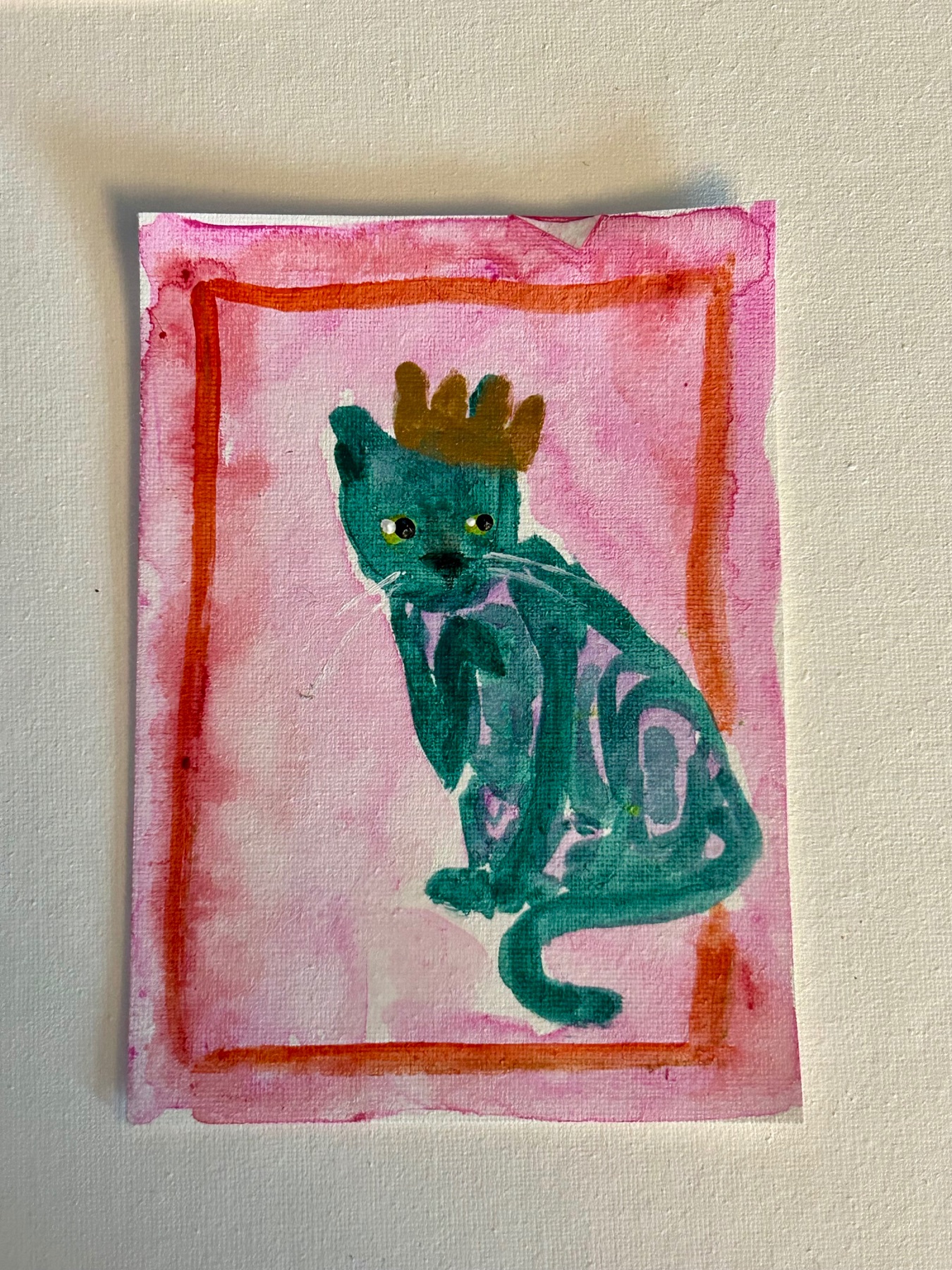 King of the House 2 aceo art card