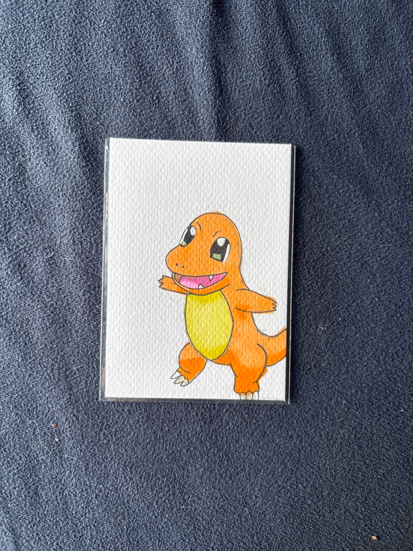 Lil guy aceo art card