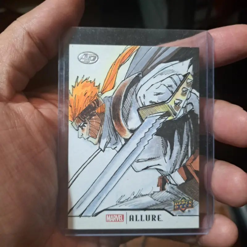 Shatterstar aceo art card