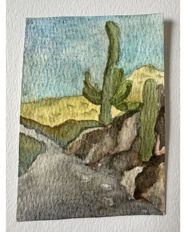 Arizona II aceo art card