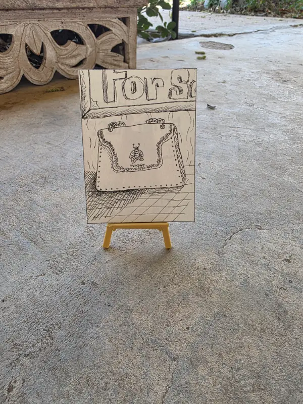 Everyday Purse aceo art card